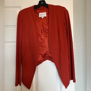 BCBGeneration stretchy jacket in burned orange